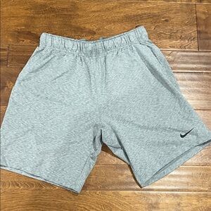 Nike Men's Light Gray Athletic Shorts